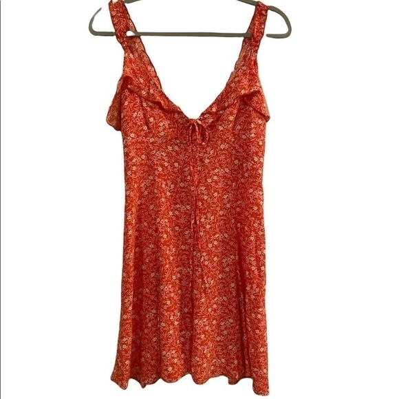 Zara Floral Print Dress Small - Picture 8 of 9